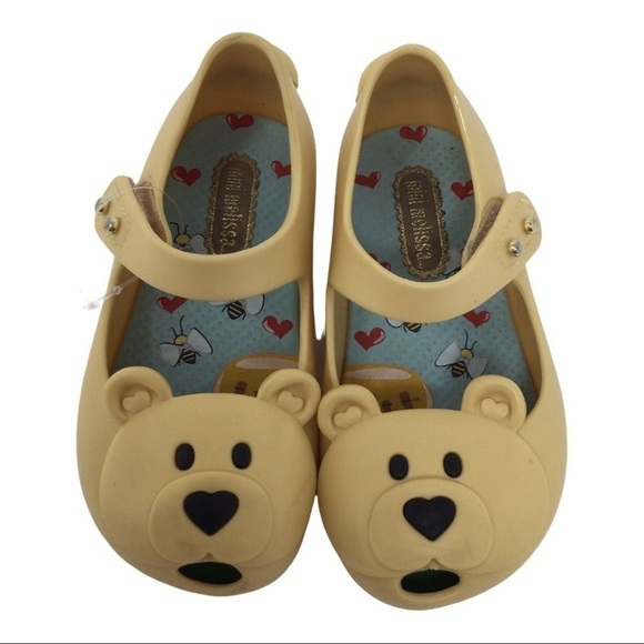 Mini Melissa Ultra Girl Bear in Beige Shoe - Picture 2 of 7